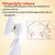 Waterproof Usb Chest Massager Cnaier Ae-906