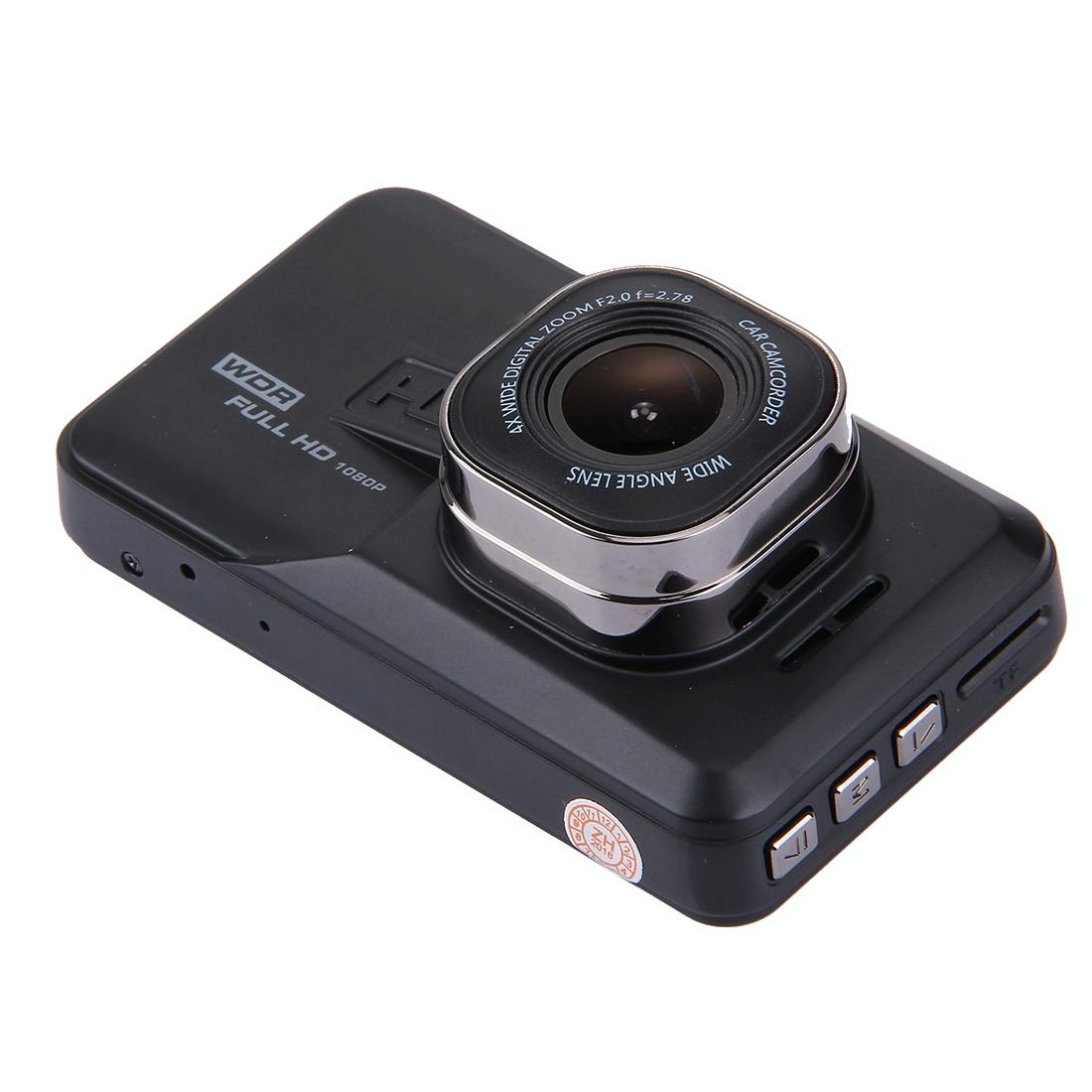 3.0 Lcd Car Dvr Camera with 720p Hd 3.0mp 170 Degree Wide Angle View
