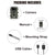 Waterproof Hunting Trail Camera With Night Vision - 8Mp 120 Degree Wide Angle 110 Degree Pir Sensor