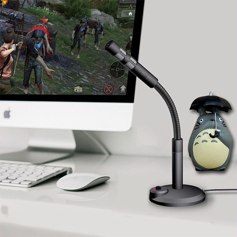 Usb Gaming Condenser Microphone For Computer - Mini Microphone With Voice Changer