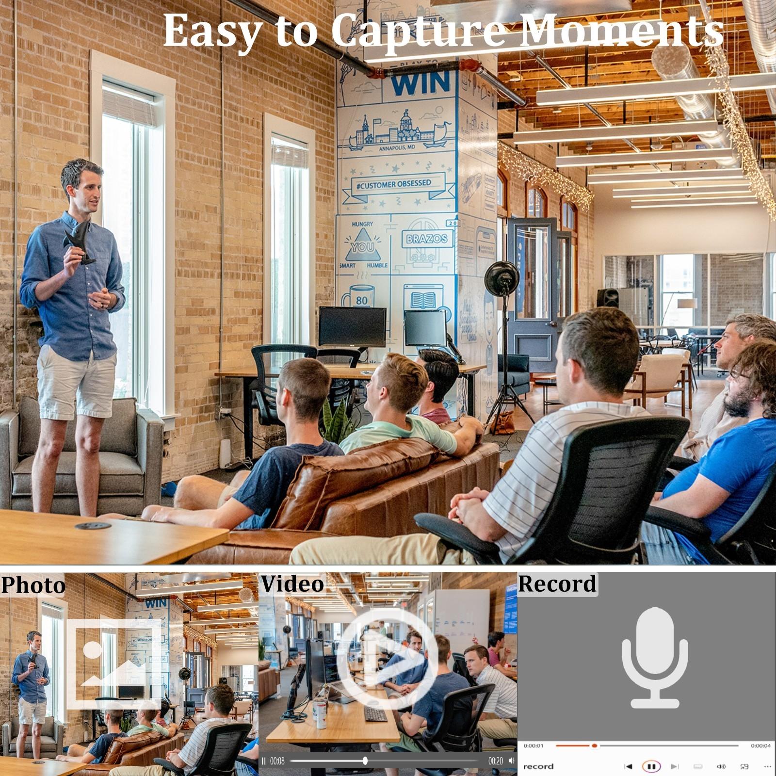 Professional 1080P Hd Action Camcorder - Black