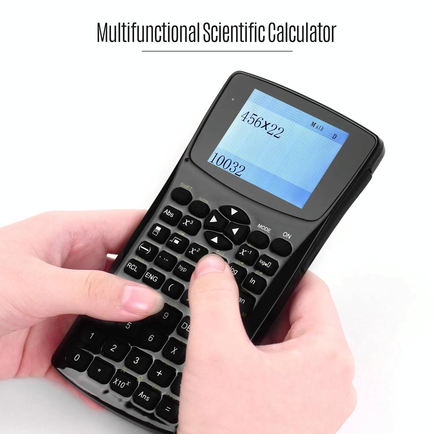2.4 Inch Anti Peeping Scientific Calculator With Display Sound Recording Radio Music & Video