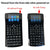 2.4 Inch Anti Peeping Scientific Calculator With Display Sound Recording Radio Music & Video