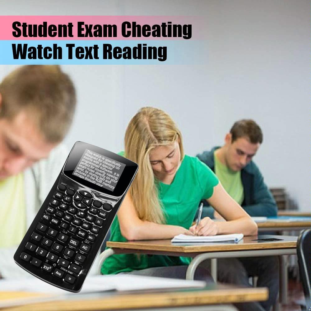 2.4 Inch Anti Peeping Scientific Calculator With Display Sound Recording Radio Music & Video