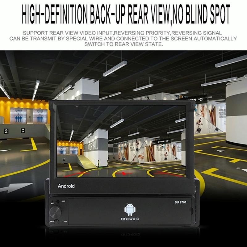 7 Inch Car Android Radio Receiver Fm / Bluetooth / Tf / Gps / Wifi 2Gb + 16Gb