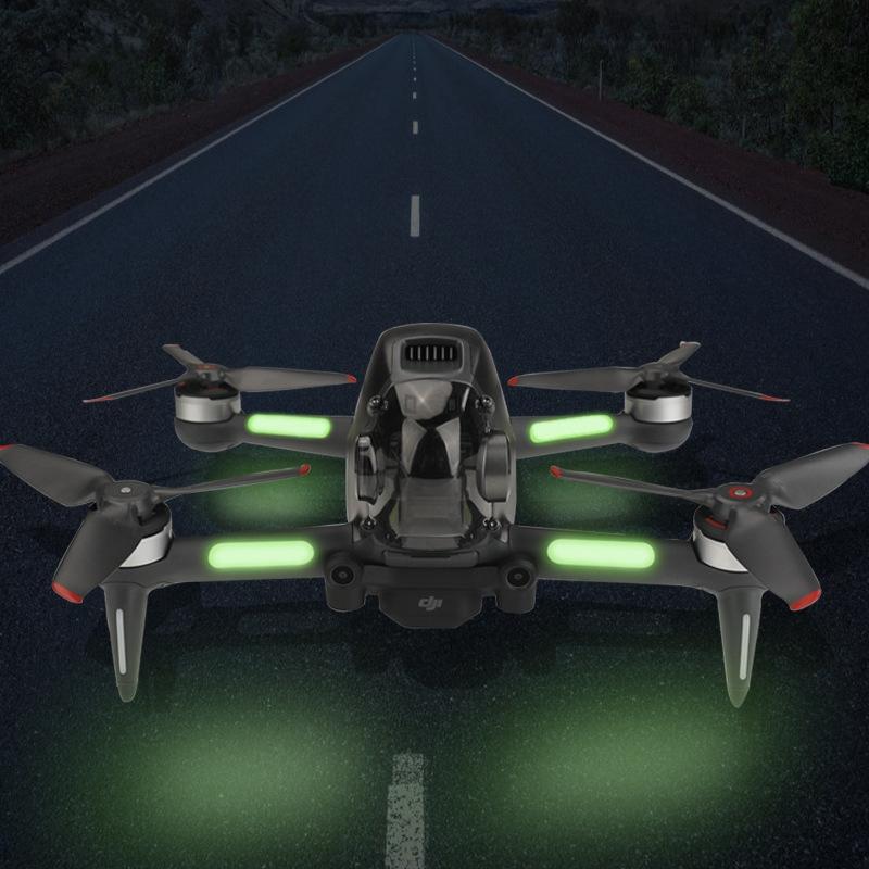 2-pack Luminous Night Flight Stickers for Dji Fpv Drone