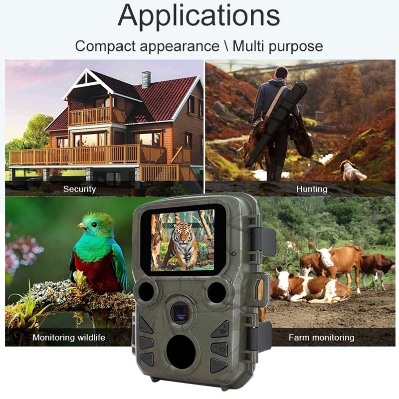 Outdoor Hunting Camera with Night Vision and Infrared Sensing