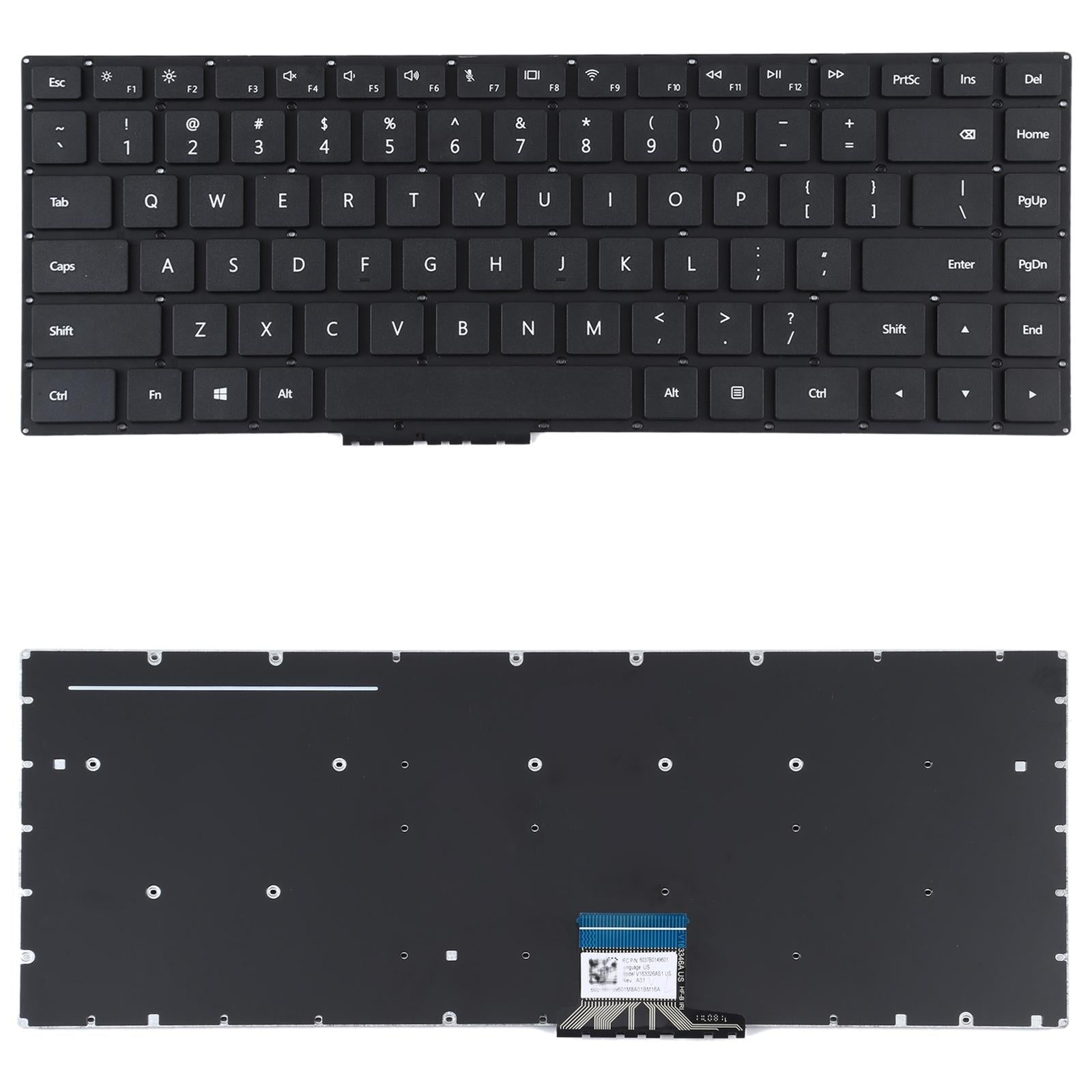 2018 Huawei Matebook d us Keyboard - Improved Version