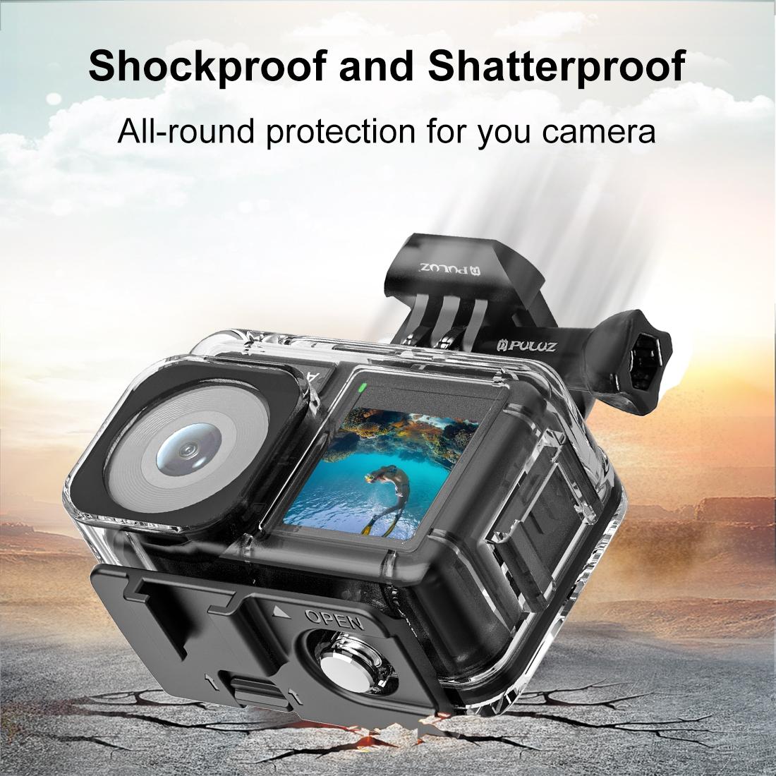 Waterproof Diving Case for Dji Action 3 / 4 - 40m Depth