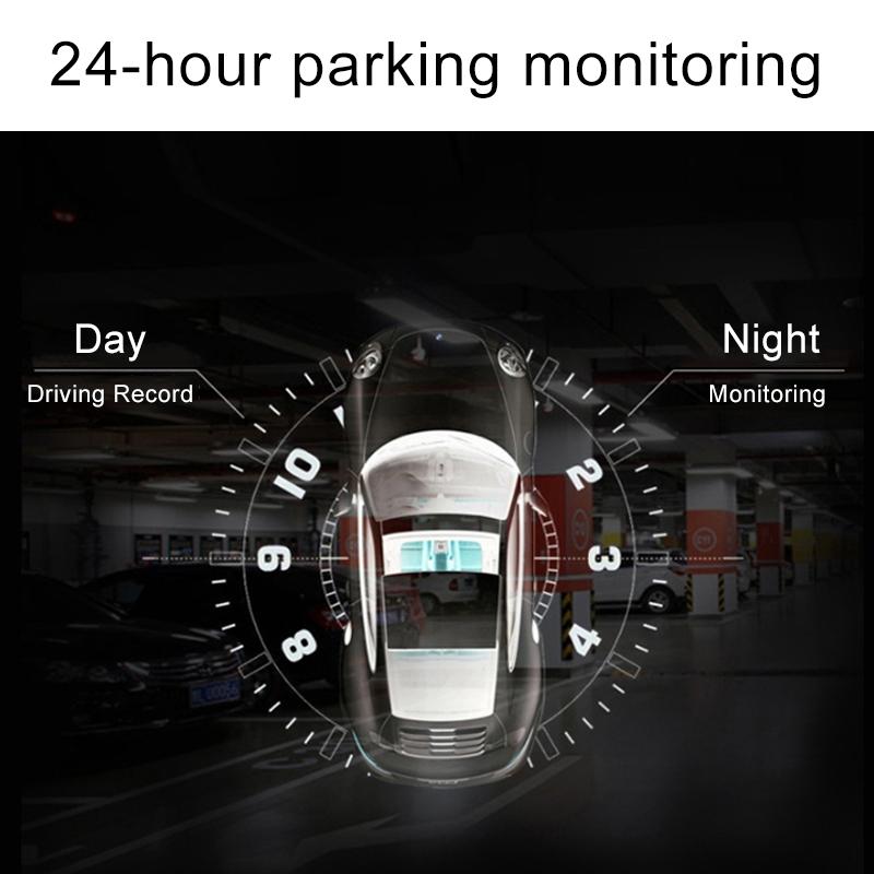 2.4 Car Dvr with Parking Monitoring & Loop Recording - Black
