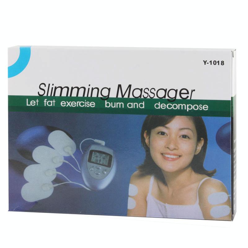Blue Digital Pulse Massager Multifunctional Therapy Device