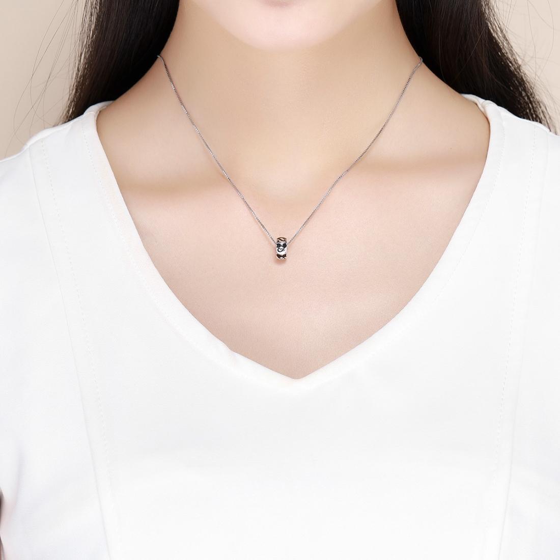 925 Sterling Silver Cat Silhouette Pendant For Diy Bracelets & Necklaces