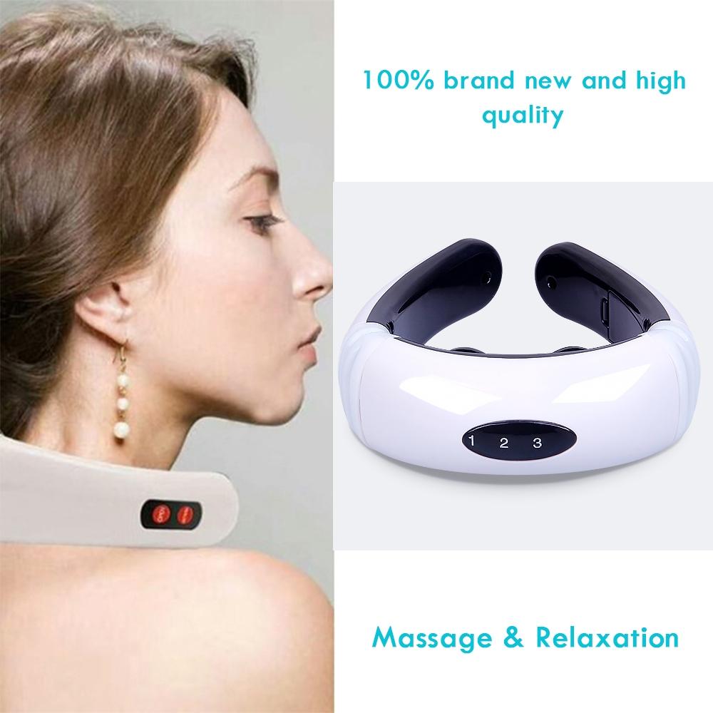 Portable Electric Neck Massager Battery Powered