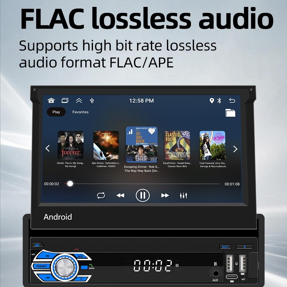 7 Inch Android Car Gps Navigation Bluetooth Stereo Radio Mirror Link Fm Wifi