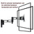 Telescopic Rotating Tv Wall Mount For Gibbon L33 Monitors