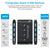 4-Port Usb3.0 Printer Switcher Hub