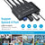 4-Port Usb3.0 Printer Switcher Hub