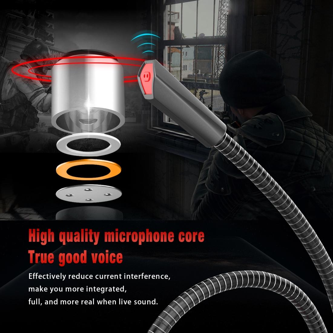 Flexible Usb Computer Microphone - 360 Degree Bendable - 2.2M