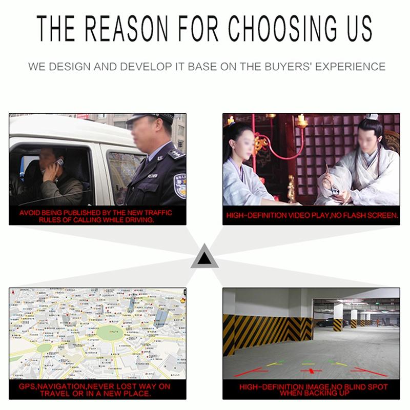 7 Inch Car Android Radio Receiver Fm / Bluetooth / Tf / Gps / Wifi 2Gb + 32Gb