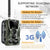 Waterproof 3G Hunting Trail Camera With Night Vision And 120 Degree Pir Angle