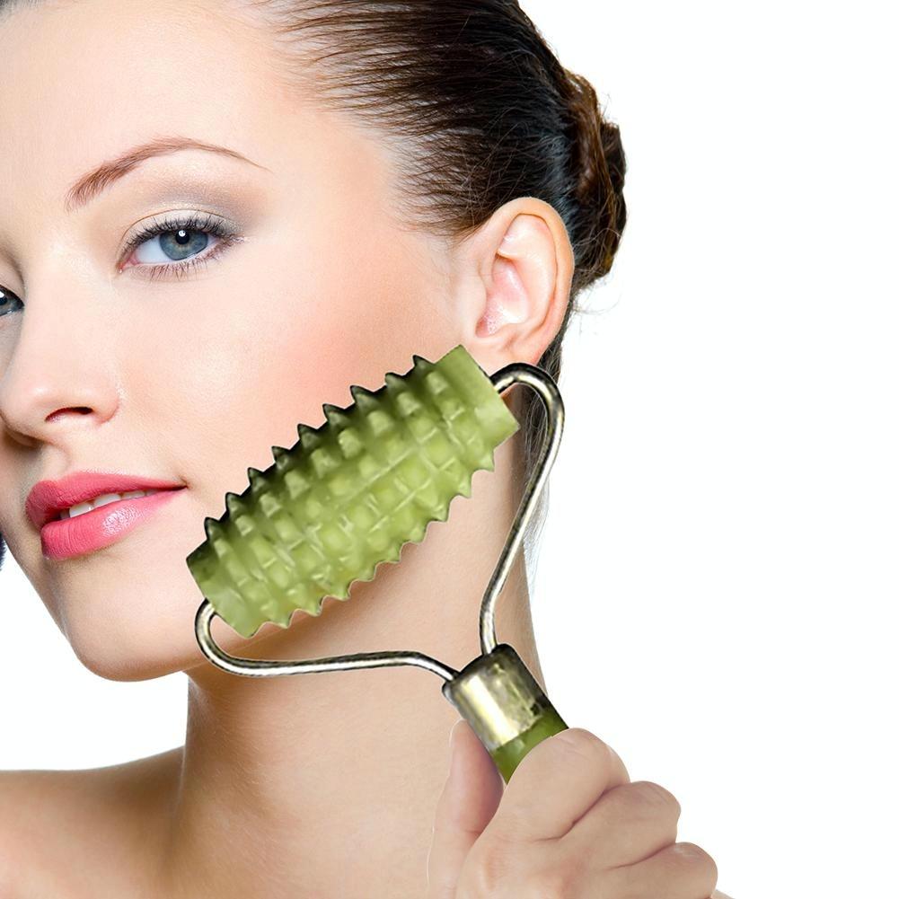 Jade Facial Massager Roller Portable Massage Roller For Face