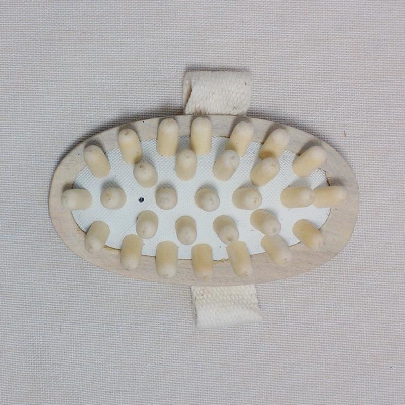 Wood Balloon Cushion Massager Soothing Body Massage Brush