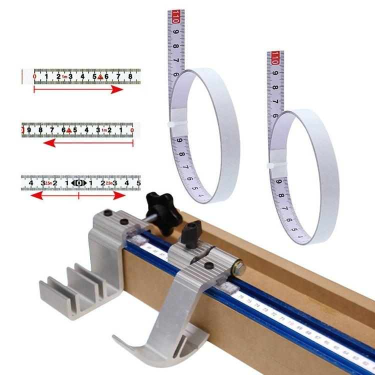 Self-adhesive Steel Ruler with Tape Measure - 4m