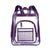 Waterproof Pvc Backpack for Students - Compact and Durable - Candy Colour Pink