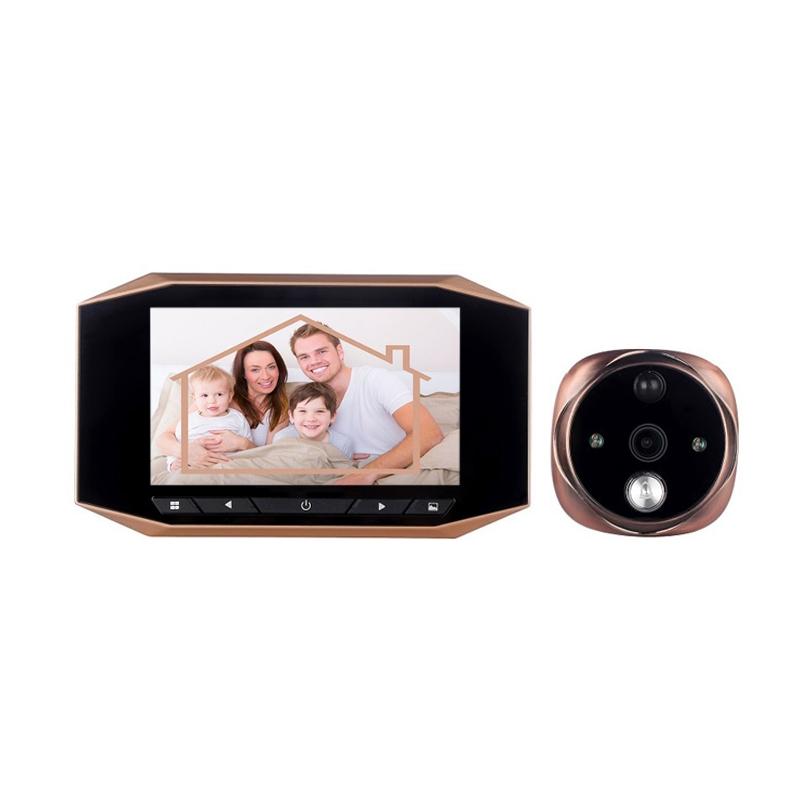 2.0Mp Video Doorbell With 3.5 Tft Screen Motion Detection &amp; 32Gb Tf Card Support
