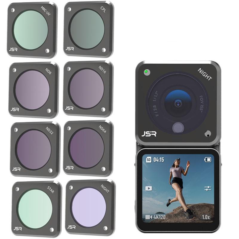 6-in-1 Action Camera Filters for Dji Action 2 - Cs Style