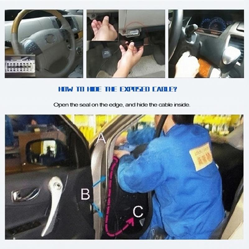 3.5 Inch Vehicle Head Up Display Car Speed Engine Revs Water Temp Voltage