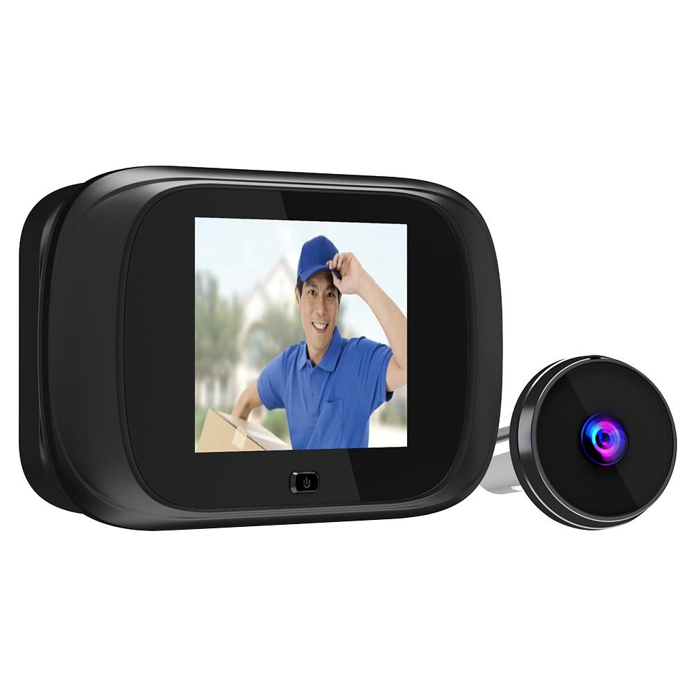Smart 1.0Mp Peephole Doorbell With 2.8 Screen