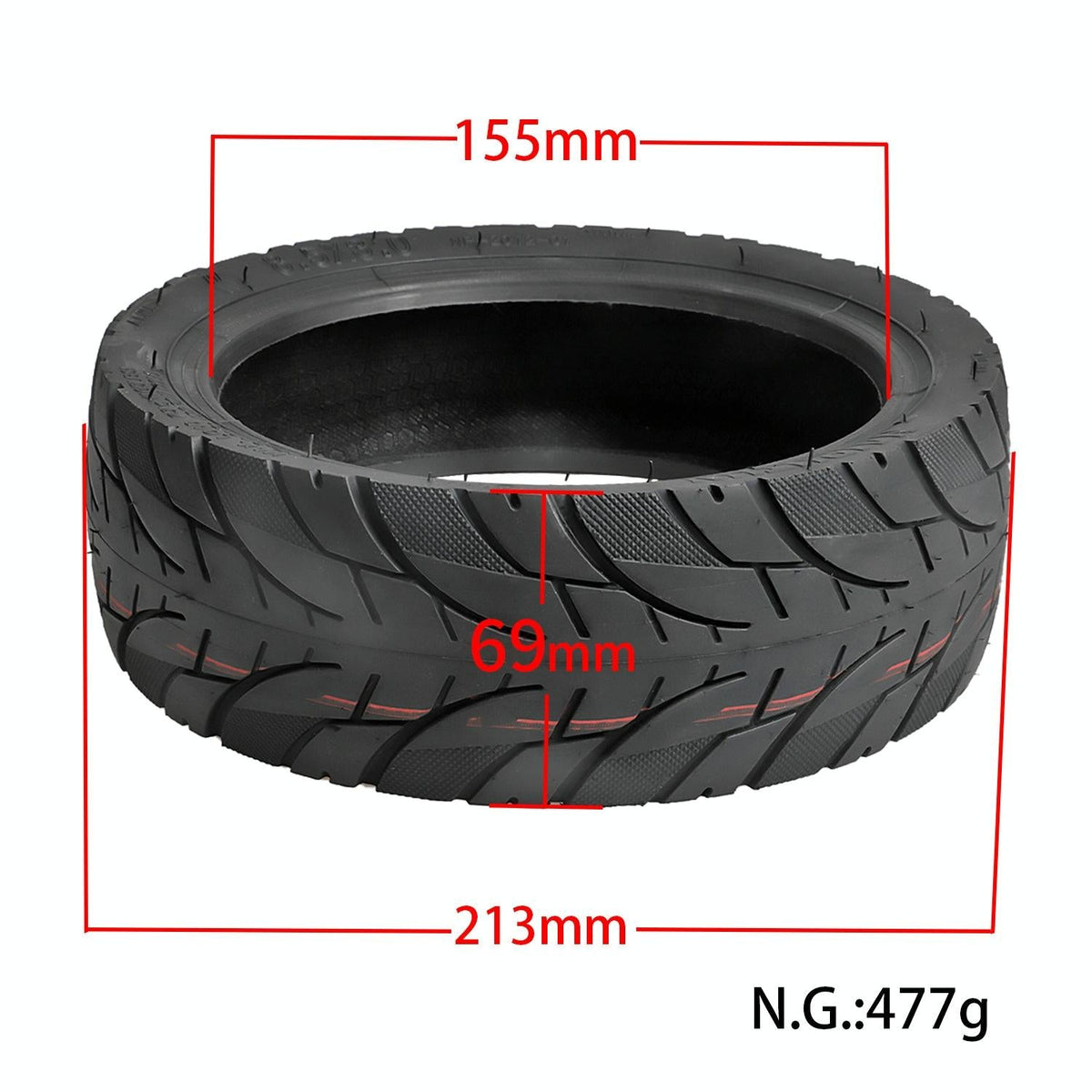 Xiaomi M365 Scooter Tire Modification - 8.5 Inch Tubeless Accessories