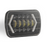 7 Inch H4 Dc 9V - 30V 3000Lm 6000K 30W Ip67 8Led Lamp Beads Car Square Shape Led Headlight Lamps For Jeep Wrangler
