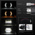 7 Inch H4 Dc 9V - 30V 3000Lm 6000K 30W Ip67 8Led Lamp Beads Car Square Shape Led Headlight Lamps For Jeep Wrangler