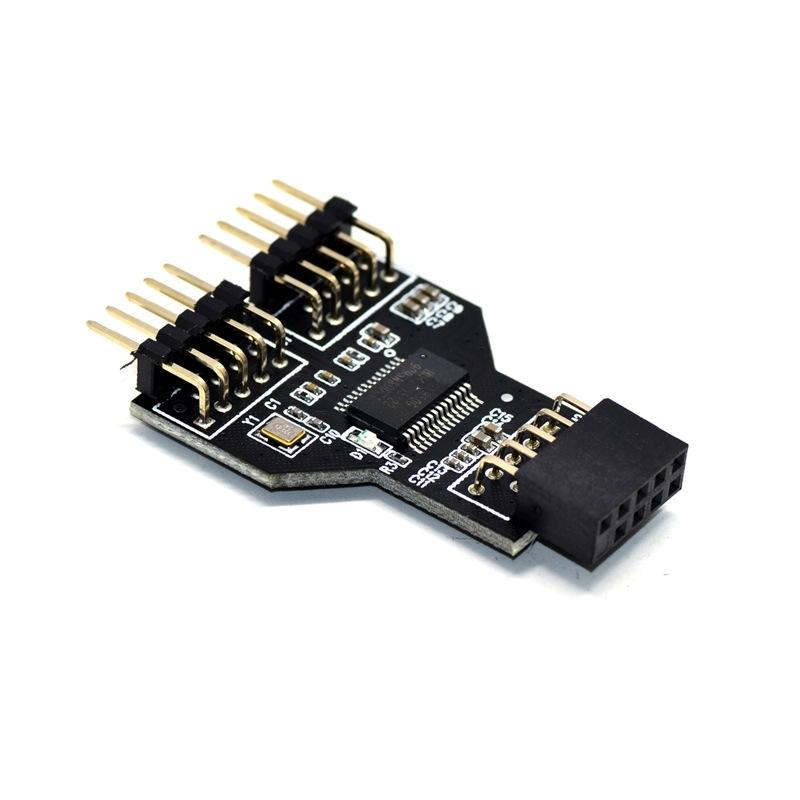 Usb 2.0 Hub Adapter 1 Female To 2 Male