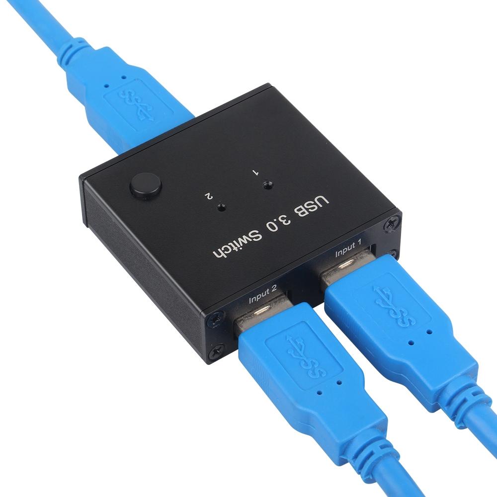 2-Port Usb 3.0 Switch 2 In 1 Out