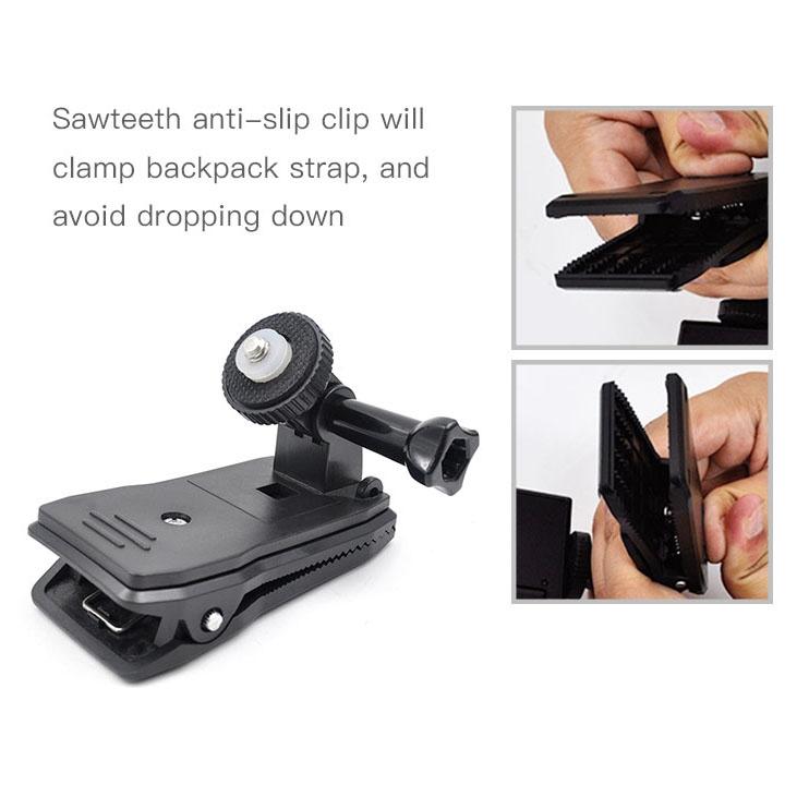 Insta360 one x / Evo Backpack Clip - Universal Fixing