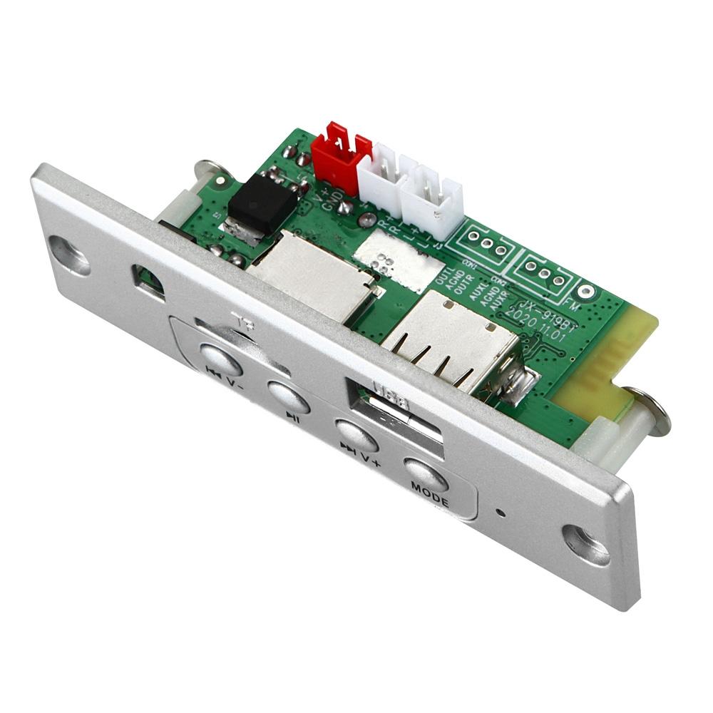 12V Car Mp3 Player Board With Bluetooth Tf Card Usb Aux