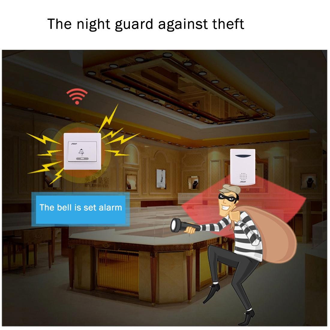 150M Wireless Digital Doorbell Receiver - Music