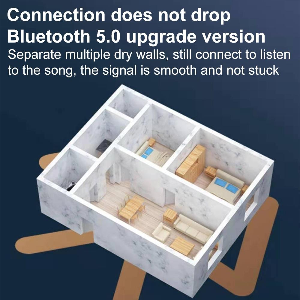 Rotatable Earhook Bluetooth Earphone for Noise Reduction Calls - no Charging Box