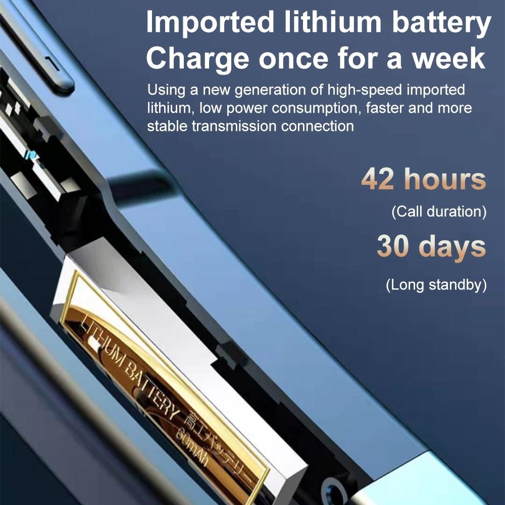 Rotatable Earhook Bluetooth Earphone for Noise Reduction Calls - no Charging Box