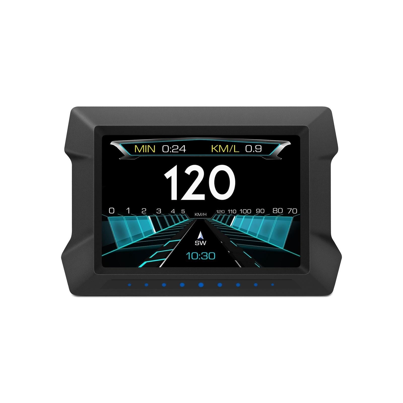 3.5 Inch Car Hud Gps Obd2 Dual System Projector
