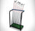 Golf Club Display Rack 9 Holes Position