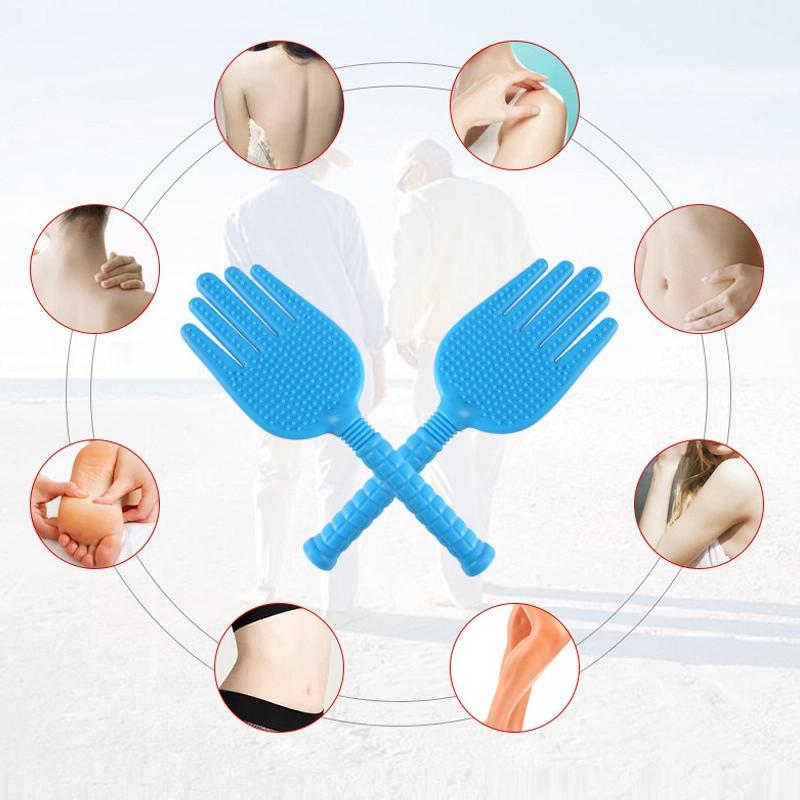 Silicone Fitness Massager Multifunctional Meridian Shooter