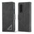 For Samsung Galaxy Z Fold4 5G Leather Dual Side Buckle Phone Cover - Black