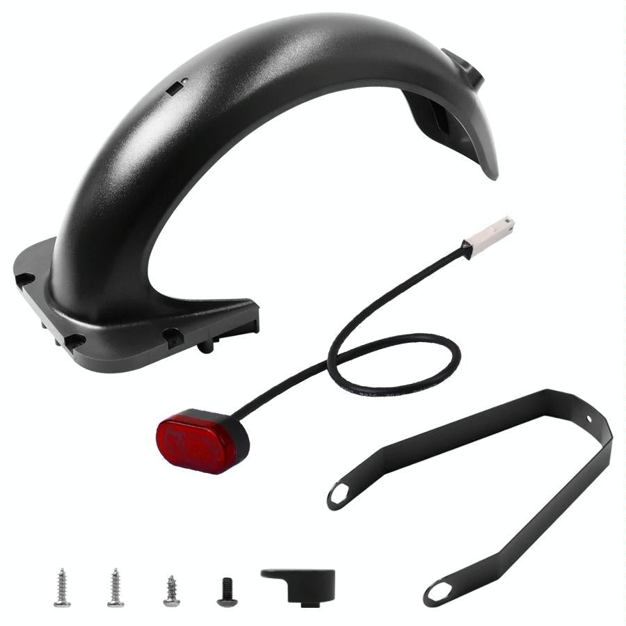 Ninebot Max G30 Electric Scooter with Rear Push Board and Taillight Black