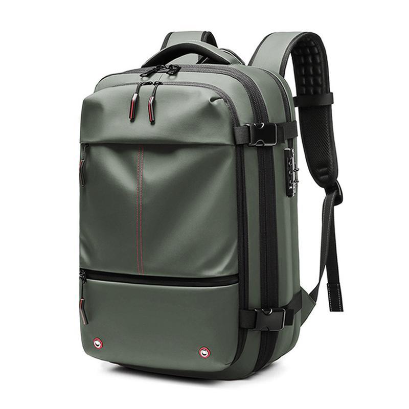 19 Inch Expandable Short Trip Luggage Bag For Men - Black