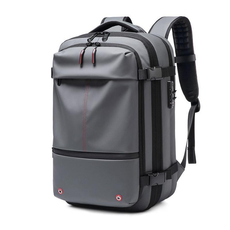 19 Inch Expandable Short Trip Luggage Bag For Men - Black