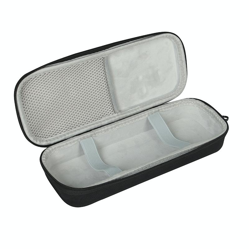 Jbl Partybox On-the-go Hard Eva Storage Bag with Microphone Bag - Shockproof - Black + Orange